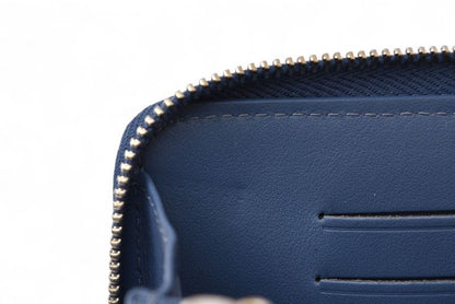 Chanel Wallet Fold Chanel Wallet A81973 Coco Mark Deauville Blue Tweed