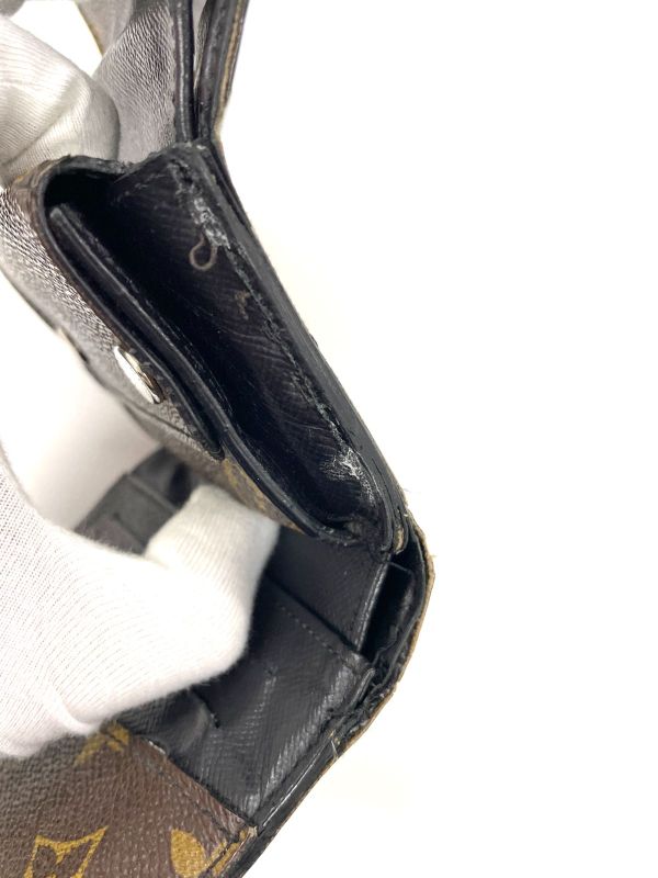 Louis Vuitton Monogram Macassar Portefeuille Compact Trifold Wallet M60167