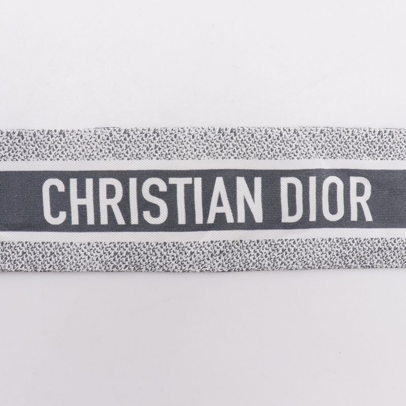 [dior] Christian Dior Mitzah Toile De Jouy Sauvage Ribbon Scarf 15jou106i602