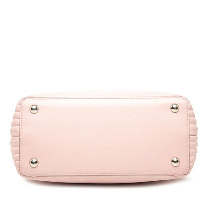 Fendicom Click Chain Shoulder Bag 8bn299 Pink Leather Women Fendi