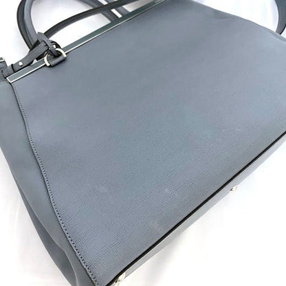 Fendi 2way Bag Toujours Blue Gray 8bh250