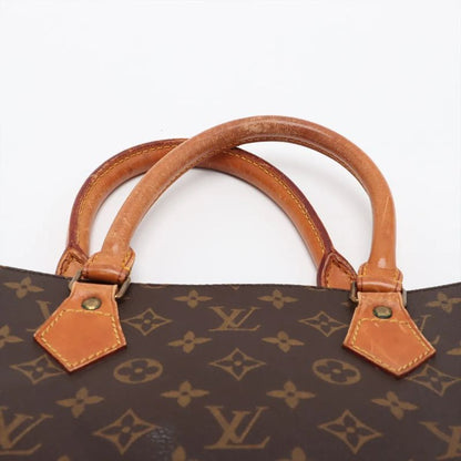 Louis Vuitton Monogram Sac Pura M51140 Leather Tote Bag Shoulder Hand A4 Brown