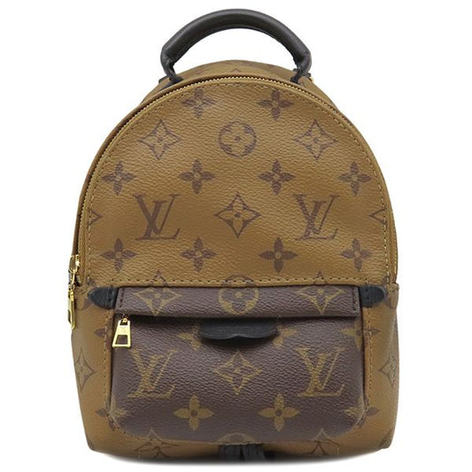 Louis Vuitton 2way Bag Palm Spring Su Mini Monogram Canvas Monogram Reverse