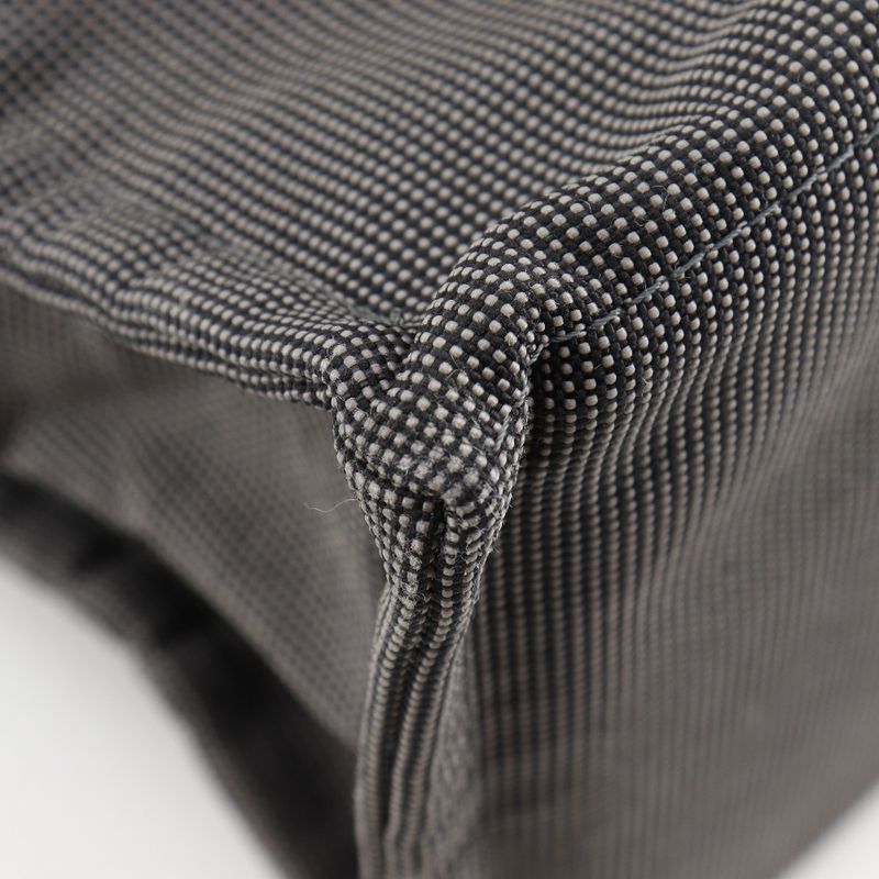 Hermes Yale Line GM Nylon Canvas Gray Unisex Tote Bag