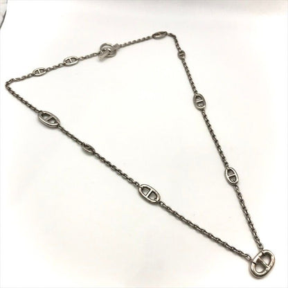 Hermes Chaine D'ancre Farandole Necklace Silver