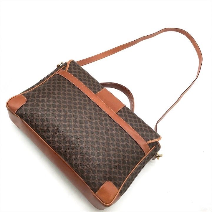 Celine Macadam Triomphe 2-Way Bag Brown