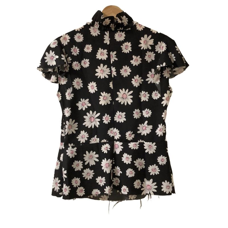 Balenciaga Sleeveless Cut & Sewn Size 38 M Women - 505930tya06 Black X White X