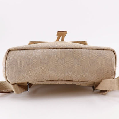 Gucci Backpack 003.0242 GG Canvas Beige Women's Backpack/daypack