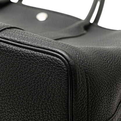 Hermes Garden Party PM Black Silver Hardware Negonda Ladies Hermes