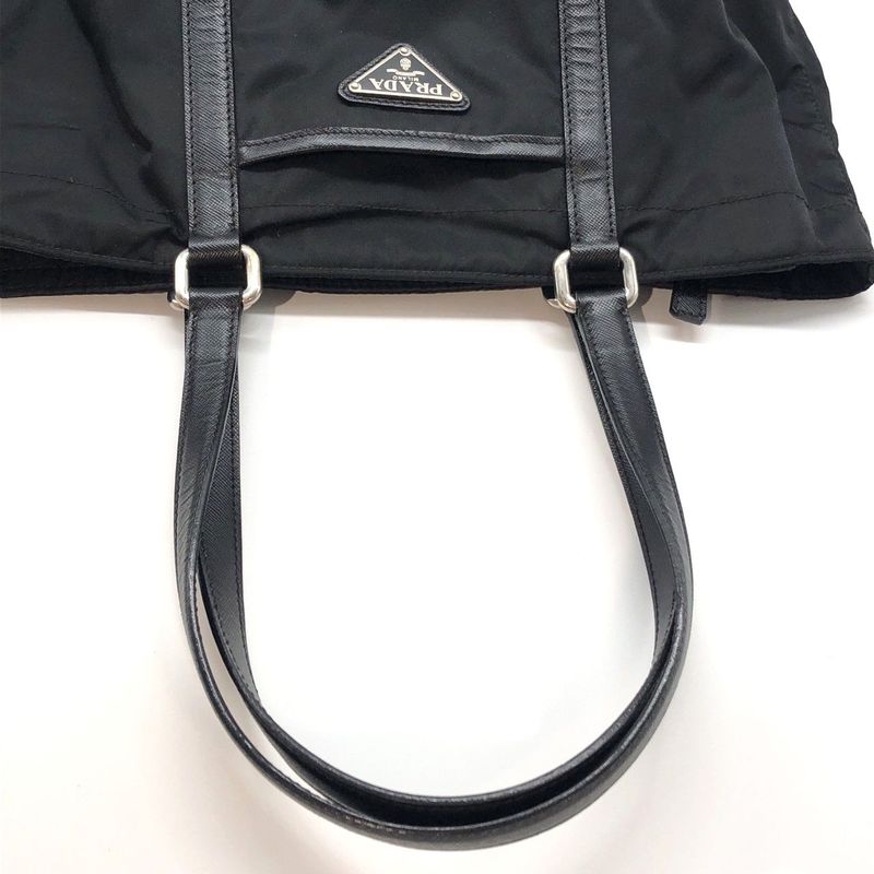 Prada Nylon Tote Bag Shoulder Bag Shoulder Tote Semi Shoulder Br2311 Black