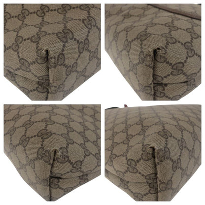 Gucci Vintage Old Gucci Sherry Line Beige Gold Hardware GG Supreme Canvas 40 02