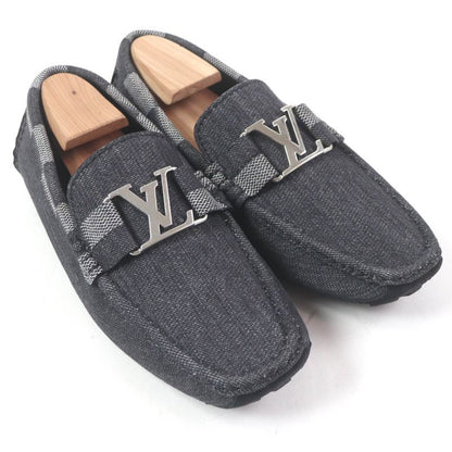 Louis Vuitton 2022 LV Hockenheim Line Damier LV Logo Hardware Denim Leather