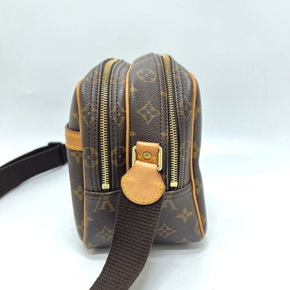 Louis Vuitton Shoulder Bag Reporter PM M45254 Monogram Canvas Brown