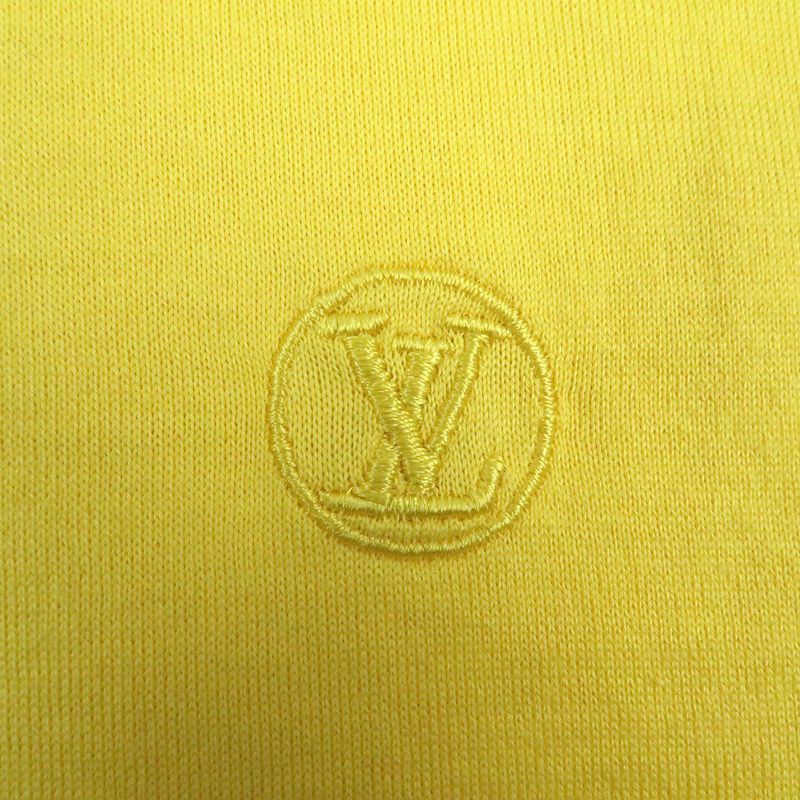 Louis Vuitton 20SS 100% Cotton LV Circle Logo Embroidery Crew Neck Short