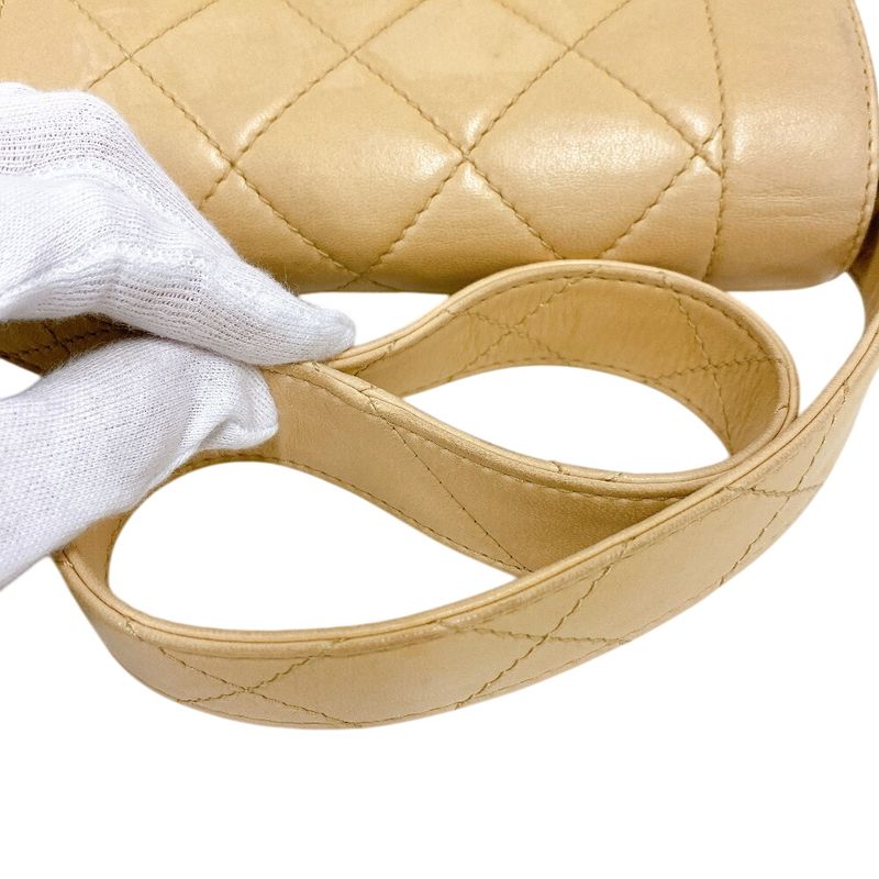 Chanel Diana Flap Turnlock 5th Matelasse Handbag Bag Cabasn Brand Beige Women