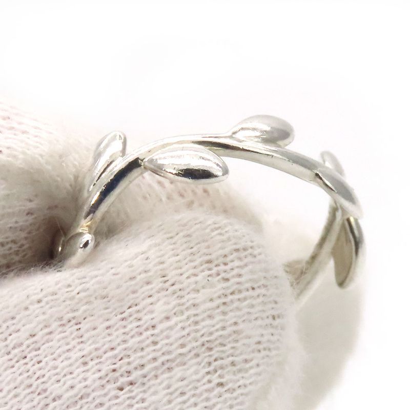 Tiffany & Co Ring - Olive 925 Silver Approx 1.5g Silver Accessory Paloma