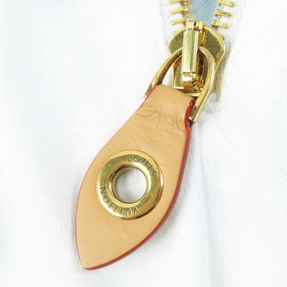 Louis Vuitton 23AW 1abrxk Zipper Sleeve T-shirt Dress Cotton Dress White Light