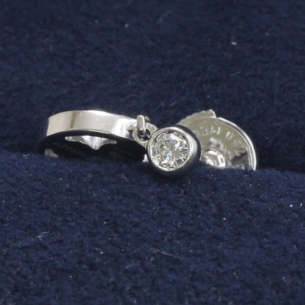 Louis Vuitton Diamond Monogram Ideal Earrings 18k Au750