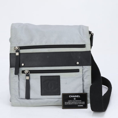 Chanel Authenticity Card With Serial Seal Sport Leather Shoulder Bag Crossbody