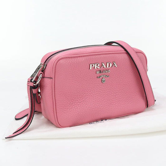 Prada 1bh096 Crossbody Shoulder Bag Leather Women