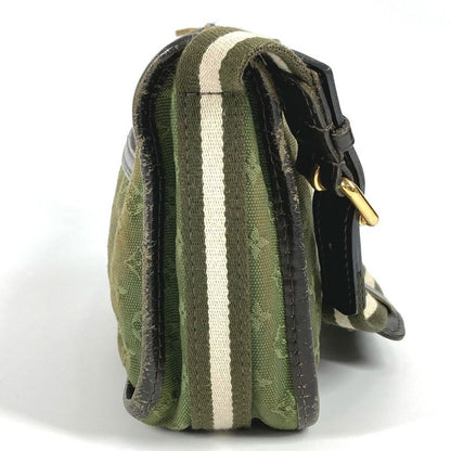 Louis Vuitton Shoulder Bag Catrine M92332 Monogram Mini Canvas Khaki