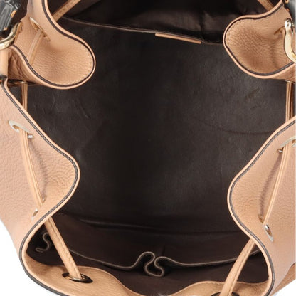 Gucci Bamboo Shoulder Bag Leather 387613 Beige Ladies Gucci  Gucci