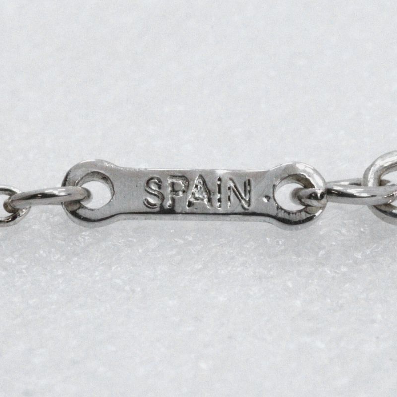 Tiffany & Co Open Heart Elsa Peretti 925 Silver Ladies 2.9g Necklace