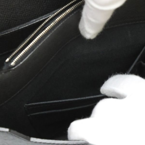 Louis Vuitton M32752 Taiga Briefcase Ardoise Business Bag Louis Vuitton Black