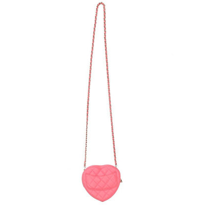 Chanel Matelasse Heart Chain Shoulder Bag Women