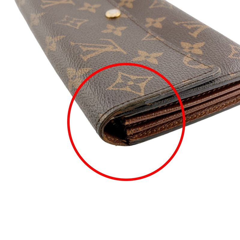 Louis Vuitton M61734 Monogram Long Wallet With Zipper Portefeuille-sarah Long