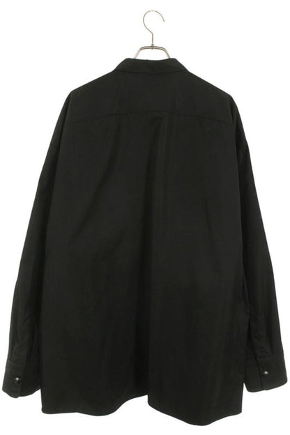 Prada Sc773 Triangle Logo Plate Multi Pocket Long Sleeve Shirt Men's M