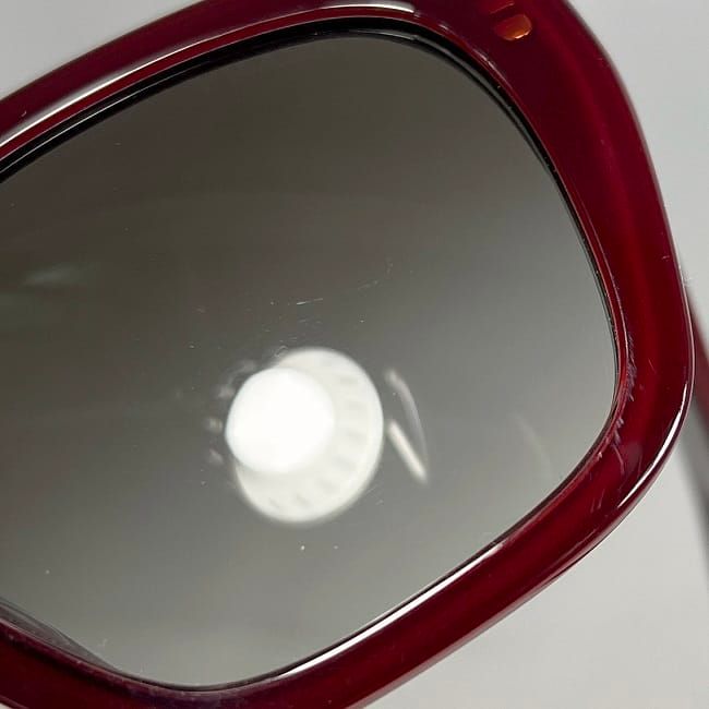 Prada Sunglasses In Black Gradient Bordeaux Red