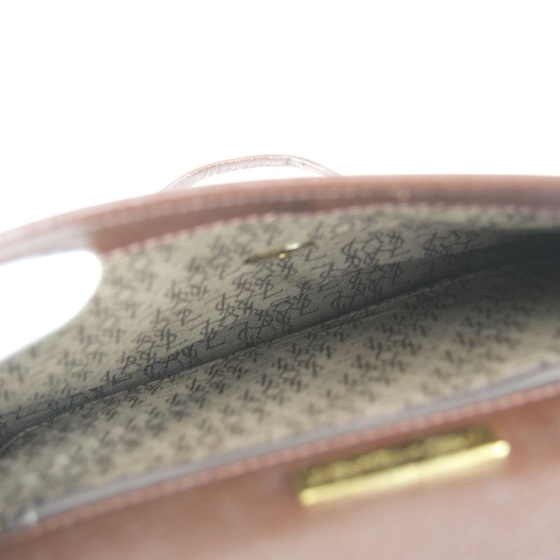 Saint Laurent Shoulder Bag Leather Brown