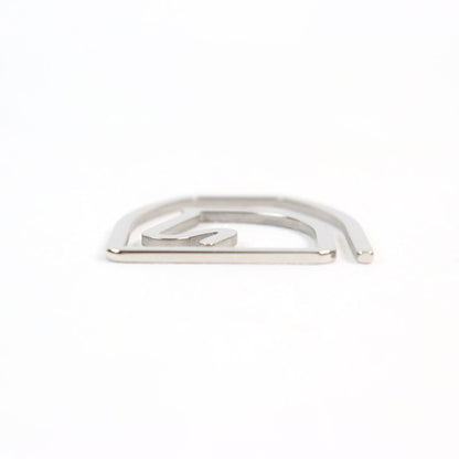 Hermes Z4140 Echestre Logo Engraved Horse Shape Billfold Bill Clip Money Clip