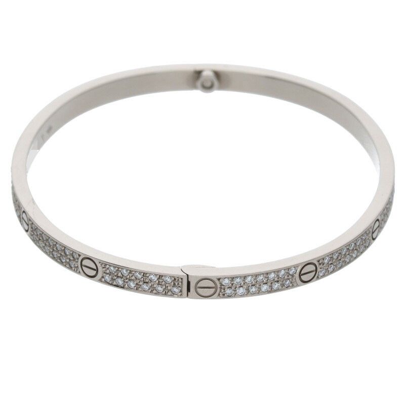 Cartier LOVE Bracelet SM Love Bracelet 18K White Gold After Diamond Love