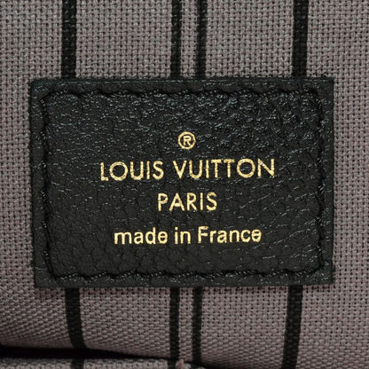 Louis Vuitton Spontini 2WAY Shoulder Bag Monogram Empreinte M42819 Black Gold
