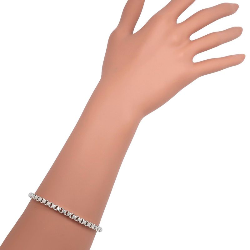 Tiffany & Co Venetian Silver 925 Unisex 15.6g Bracelet