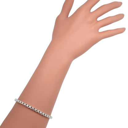 Tiffany & Co Venetian Silver 925 Unisex 15.6g Bracelet
