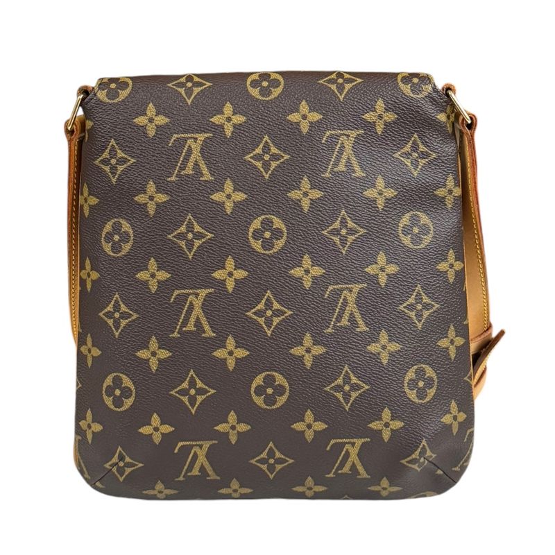 Louis Vuitton Musette Salsa Monogram Shoulder Bag Monogram Canvas M51258 Brown