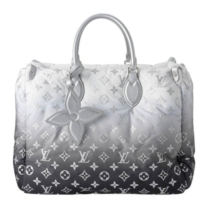 Louis Vuitton Tote Bag On The Go MM Frost/silver