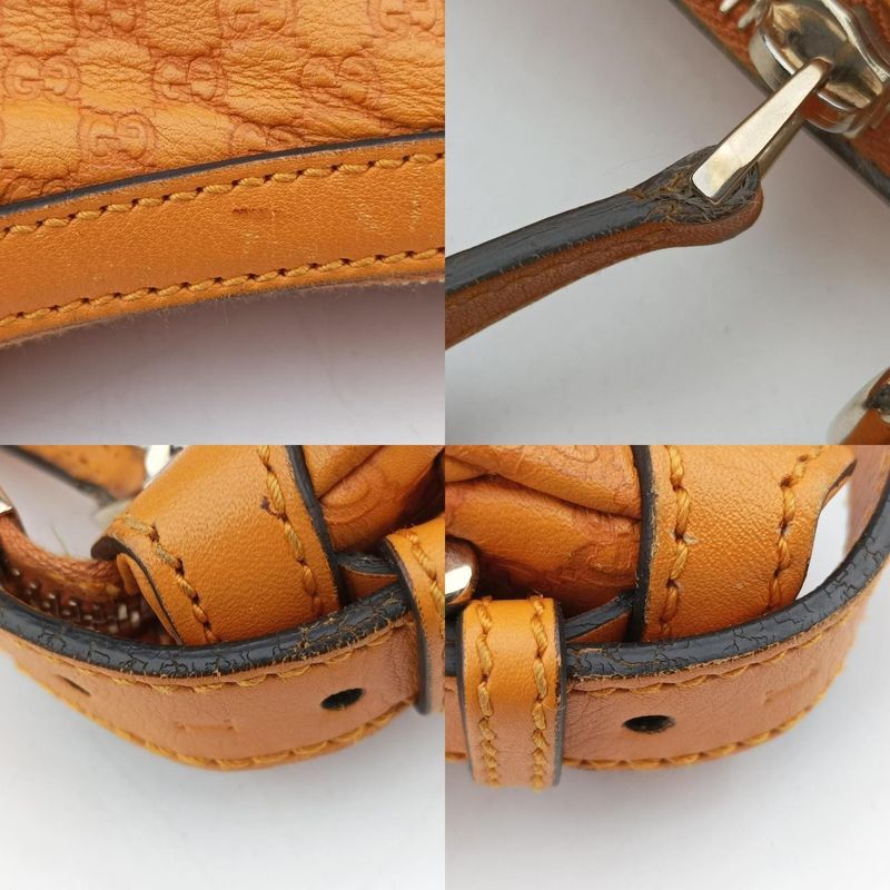 Gucci Microgussima Nice Hobo Orangeleather 309618b015832661
