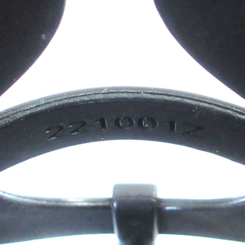 Hermes Egerie Chaine D'ancre Rubber Sandals Size 37 Equivalent to 23.5cm