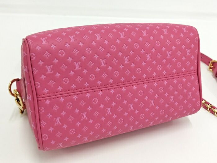 Louis Vuitton Speedy 20bandouliere Nano Monogram Handbag M22286