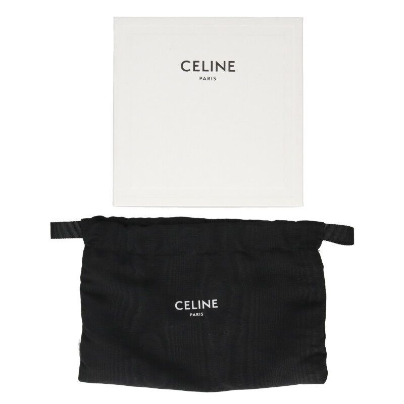 Celine Cuir Triomphe Chain Clutch Shoulder Bag Women