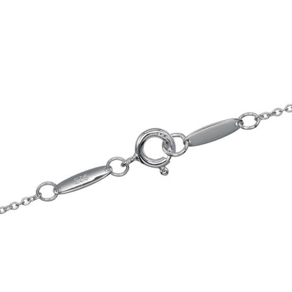 Tiffany & Co Open Cross Silver 925 Ladies 3.28g Necklace