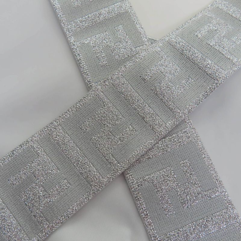 Fendi Faf119 Zucca Pattern FF Logo Tank Top Silver 40 Genuine