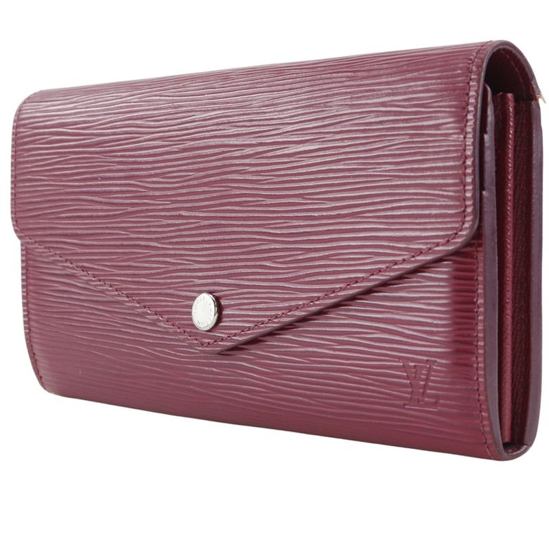 Louis Vuitton Portefeuille Sarah M60580 Epi Leather Fuchsia Pink Ra4138 Ladies