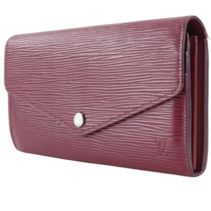 Louis Vuitton Portefeuille Sarah M60580 Epi Leather Fuchsia Pink Ra4138 Ladies