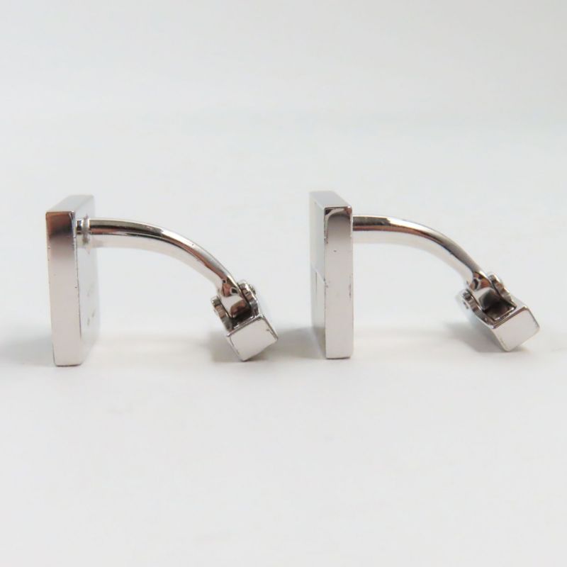 Louis Vuitton Bouton De Manchettes Ag925 Damier Cufflinks Button