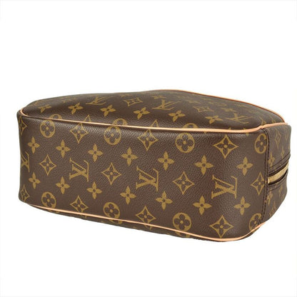 Louis Vuitton Trouville Handbag Monogram Canvas M42228 Ba0054